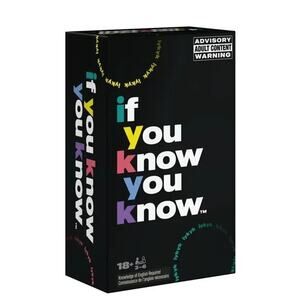 If You Know You Know - The Adult Question Card Game for Game Nights and Parties